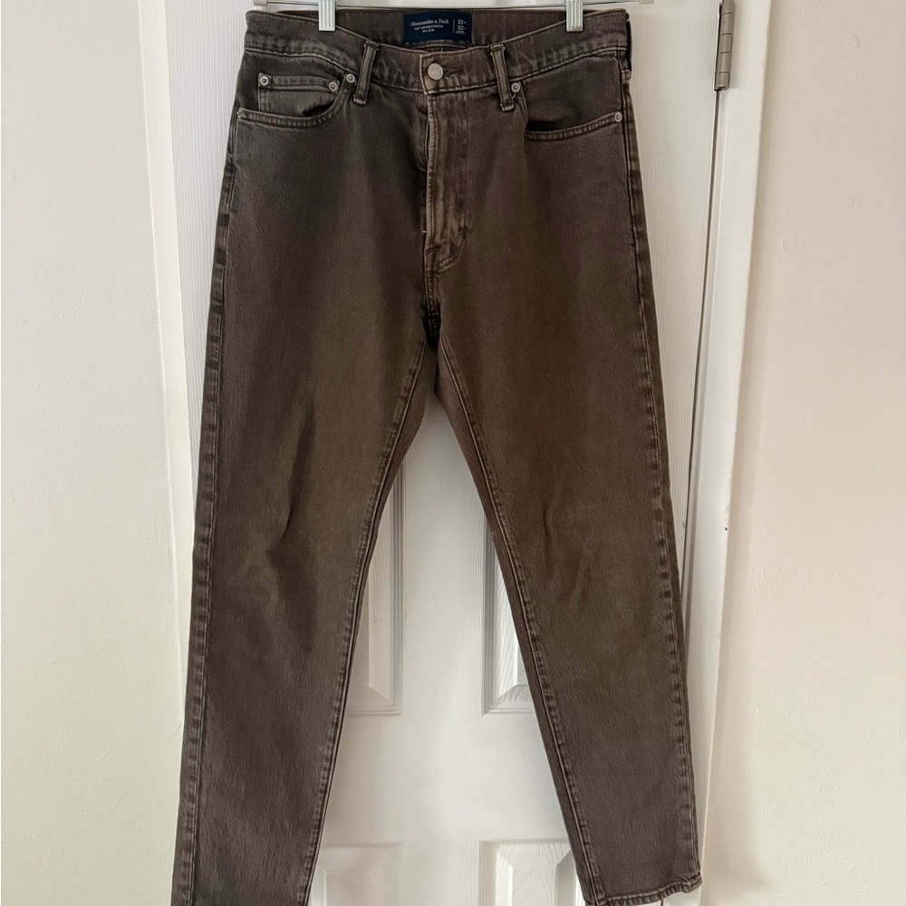 Men's Abercrombie & Fitch Brown Jeans